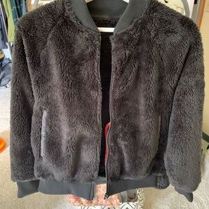 Cozy Black Kids Jacket